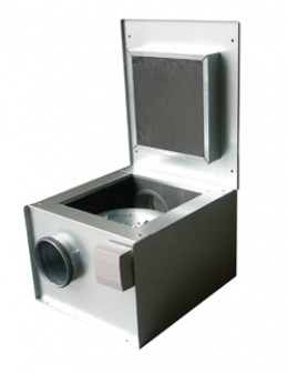 Вентилятор канальный Systemair KVK 125 Insulated