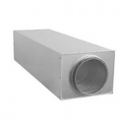 Шумоглушитель канальный Systemair LDRC 100-500